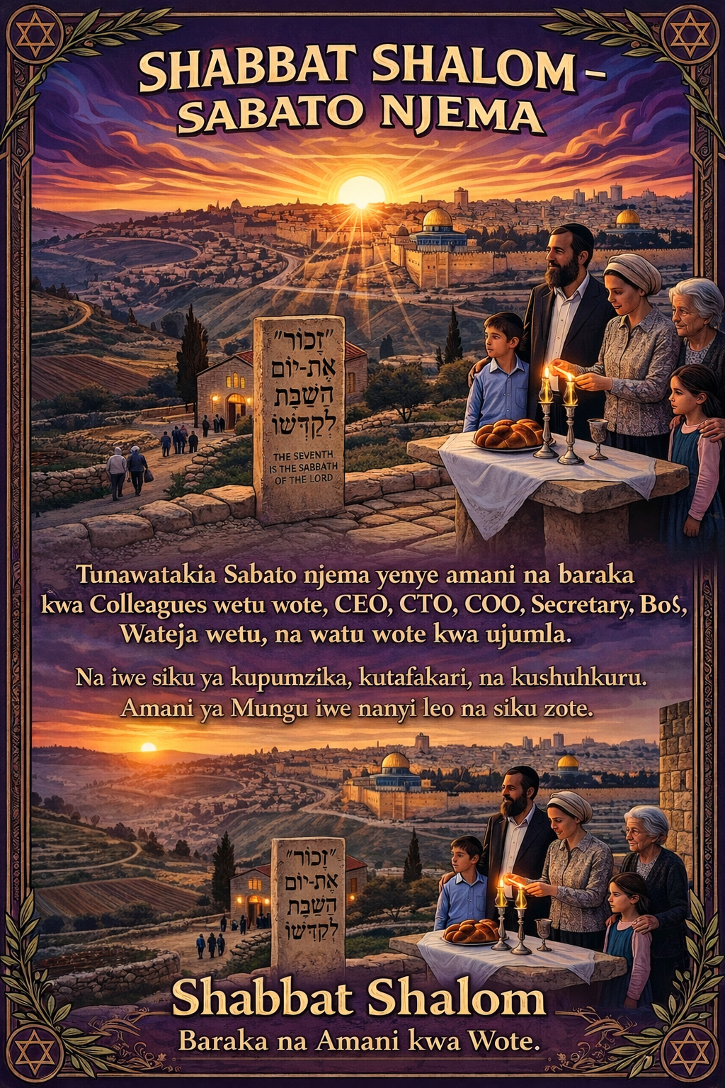 Shabbat Shalom