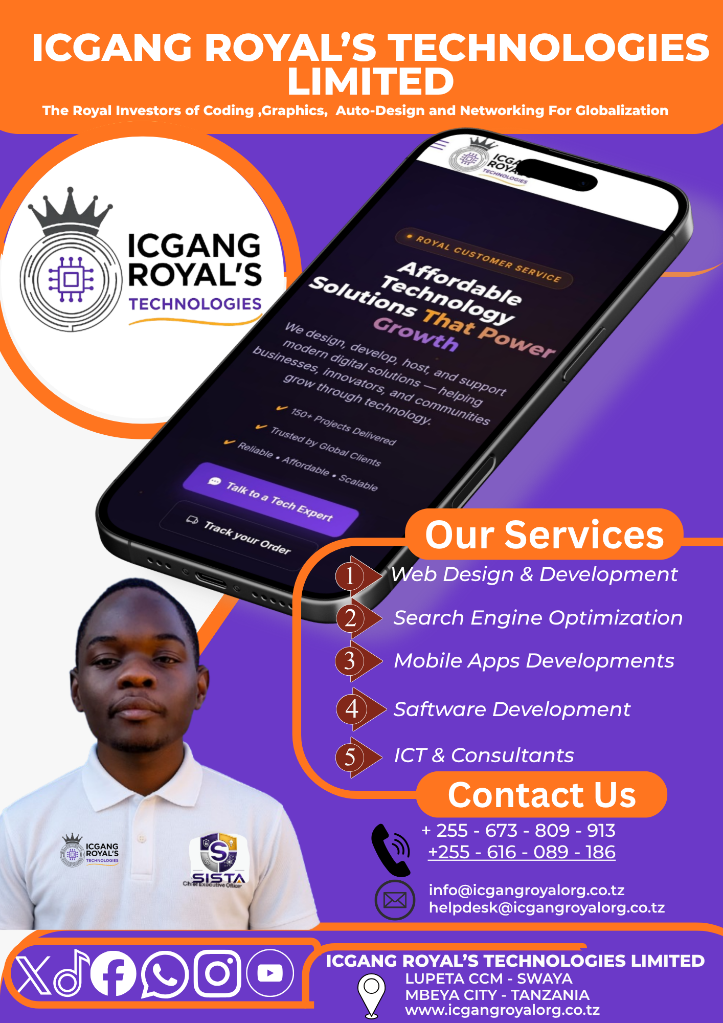 🌐 TUNAKUTENGENEZEA WEBSITE YA KISASA NA YA KITAALAMU! 🚀**